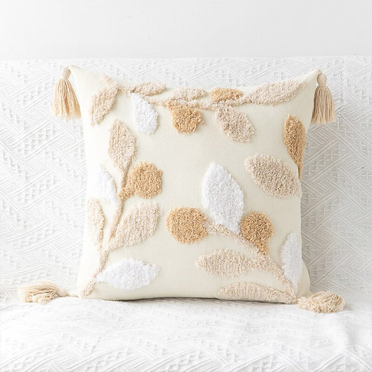 Floral Style Earth Tone Pillowcase