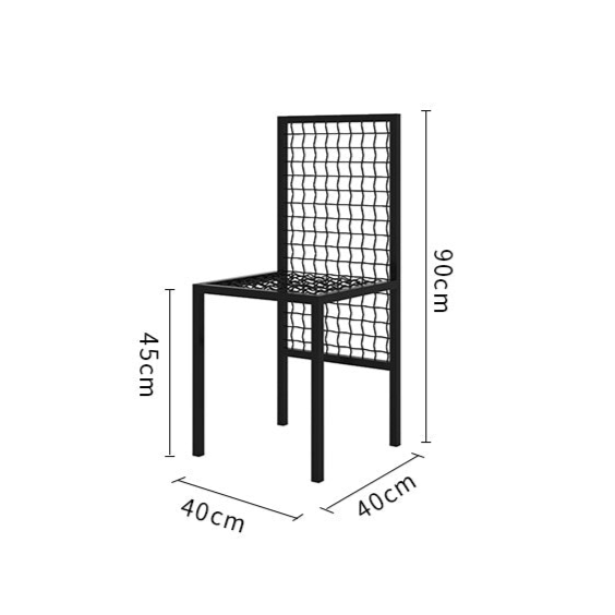 Steel Cage Style Contemporary Chair