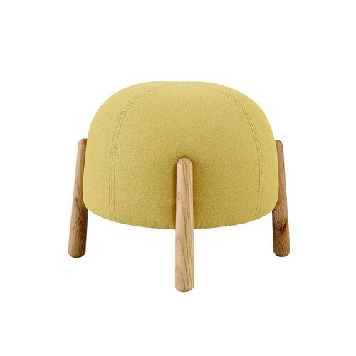 Mustard Nordic Design Mushroom Stool