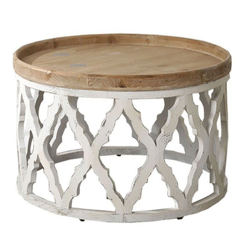 French Style Wooden Coffee Table