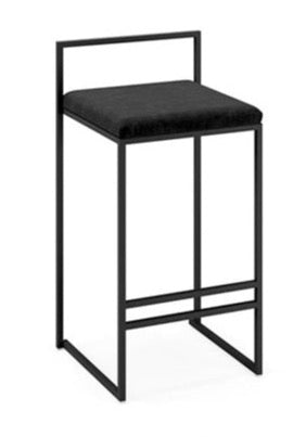 Metal Cushioned Bar Stool