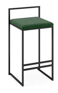 Metal Cushioned Bar Stool