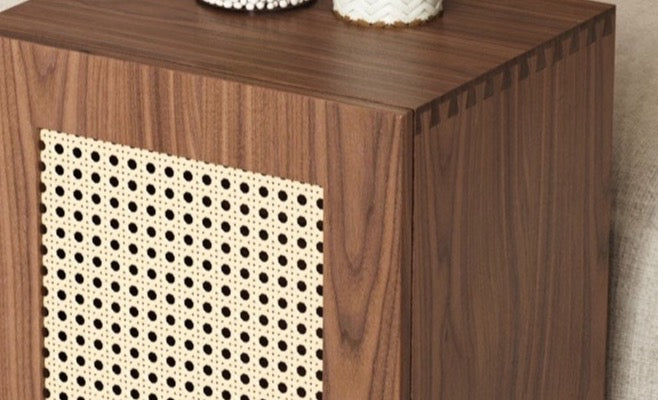 Rattan Mesh Cabinet