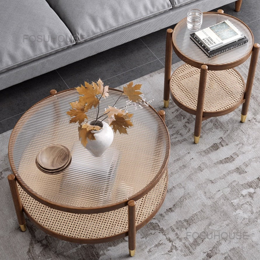 Mesh Japanese Style Coffee Table