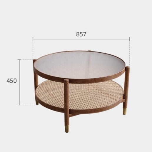 Mesh Japanese Style Coffee Table