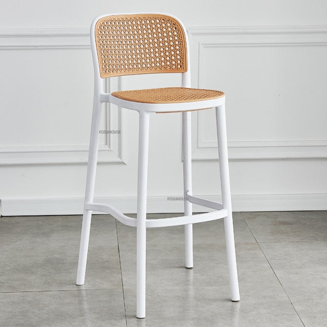 Plastic Rattan Dining Chair