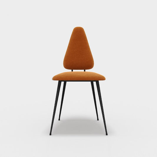 Triangular Padded Dining Chair