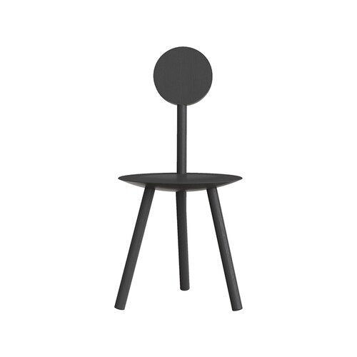 Stem back minimalist chair