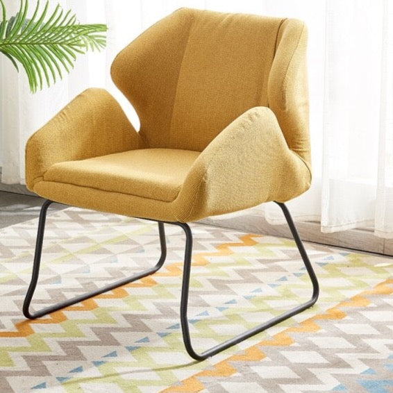 Modern Angular Cushioned Chair