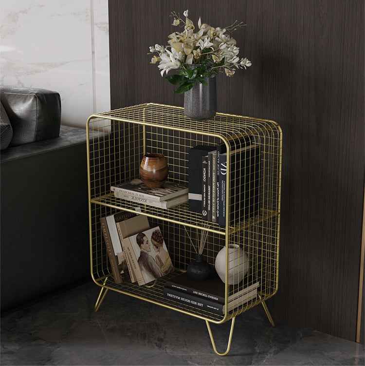 Cage style shelving unit